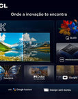 Smart Tv Tcl 65 Polegadas Qled 4k P7k Wifi Bluetooth