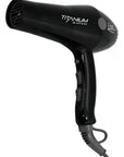 Secador De Cabelo Lizz Storm Titanium Profissional 2150w Preto E Cinza 127V