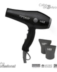 Secador De Cabelo Lizz Storm Titanium Profissional 2150w Preto E Cinza 127V