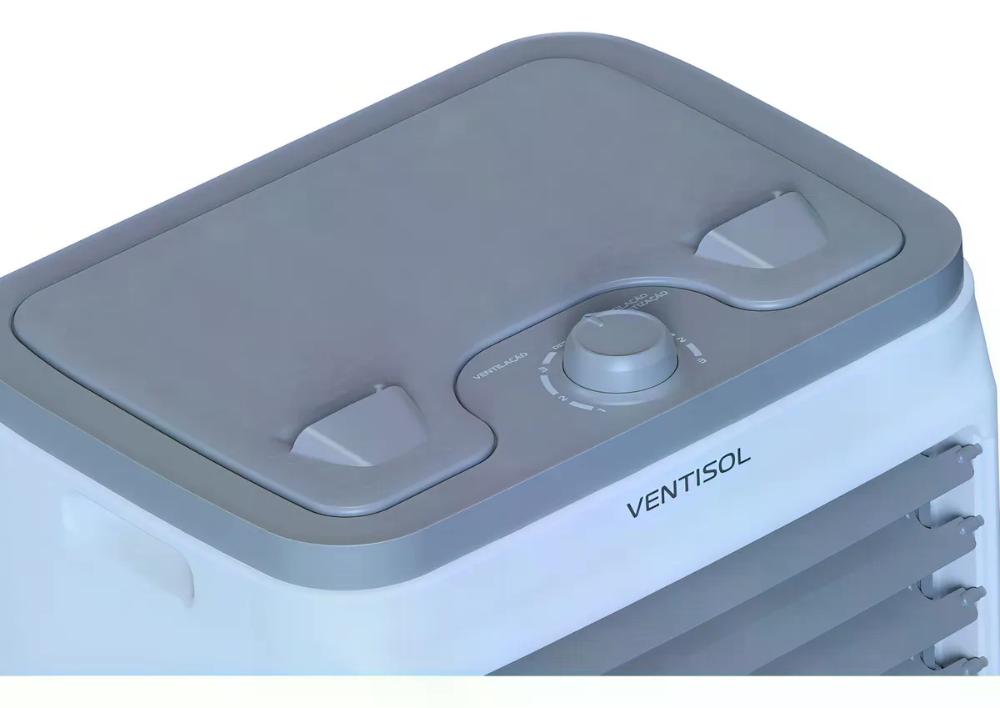 Climatizador Ar Frio Portátil Evaporativo 16 Litros Umidificador Ventisol Clin 16