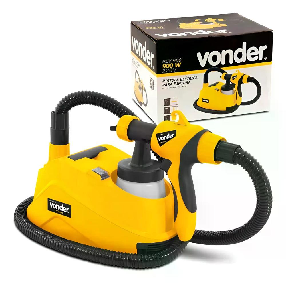Pistola elétrica para pintura PEV 900 VONDER 127V