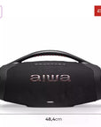 Caixa De Som Boombox Aiwa AWS-BBS-01B 200w IP66 30hs Bateria