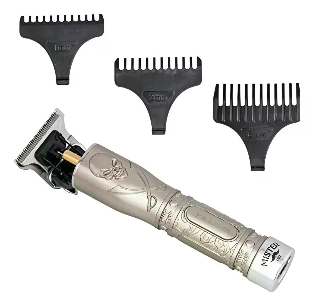 Maquina Lizz De Acabamento Mister Killers Profissional Sem Fio Cabo USB