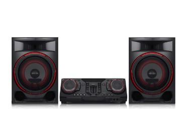 Mini System LG Xboom Cl87 2350w Bivolt Preto Bluetooth Preto 2350 W