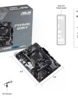 Placa Mãe Asus Prime A520m-r Am4 Ddr4 M.2 Chipset A520 Hdmi Preto
