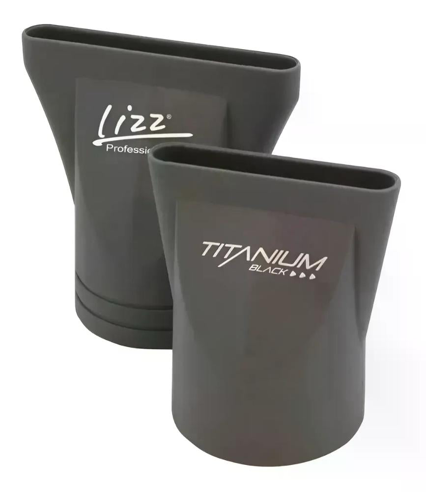 Secador De Cabelo Lizz Storm Titanium Profissional 2150w Preto E Cinza 127V