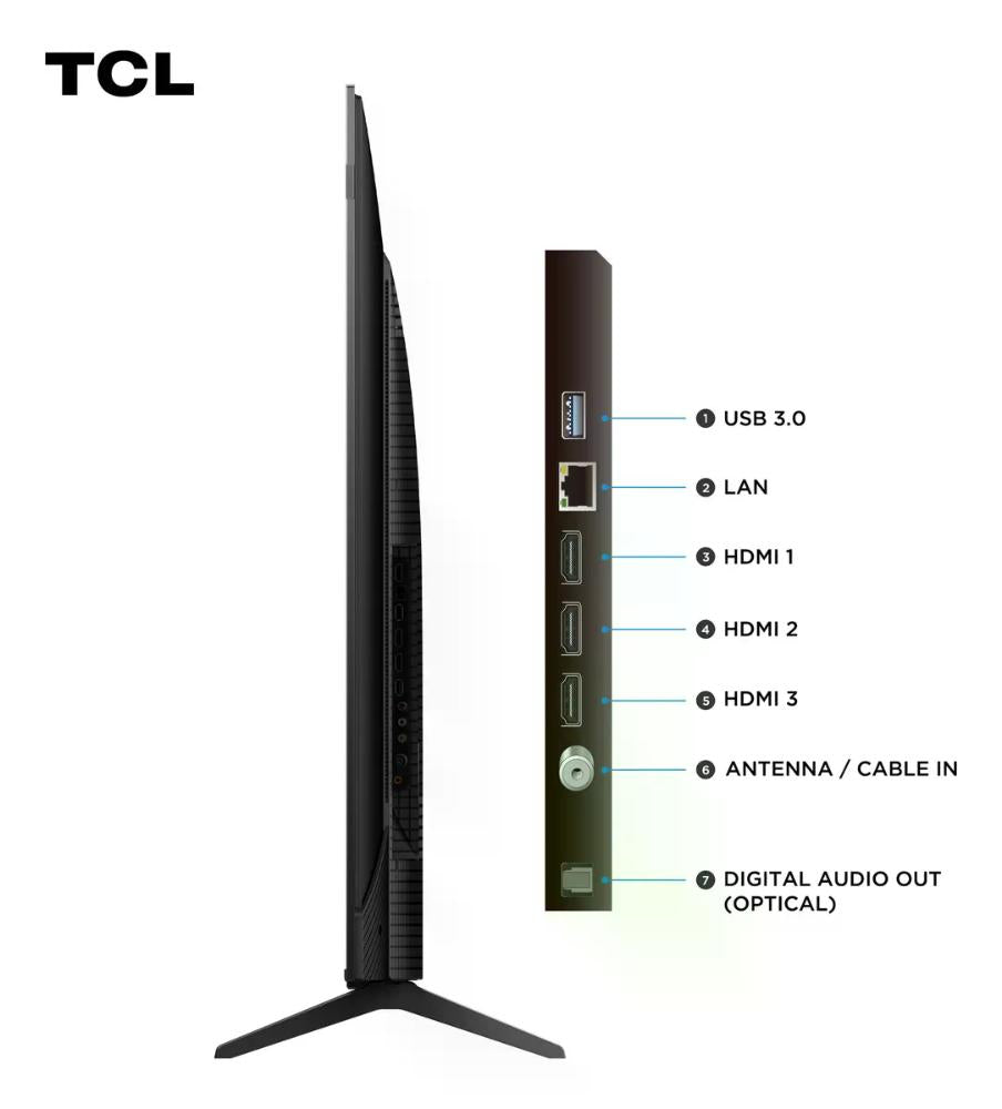 Smart Tv Tcl 65 Polegadas Qled 4k P7k Wifi Bluetooth