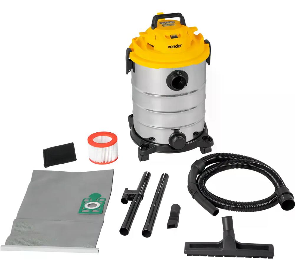 Aspirador De Pó E Líquidos 1200w 30 Litros Apv 1230 Vonder 127V