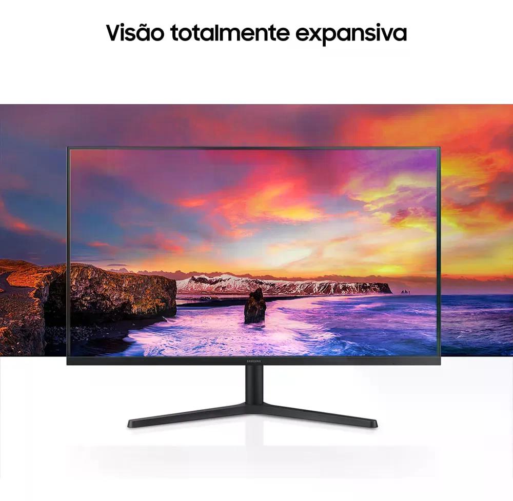 Monitor Samsung 32" Fhd,75 Hz,freesync, Hdmi, Dp,preto, S3