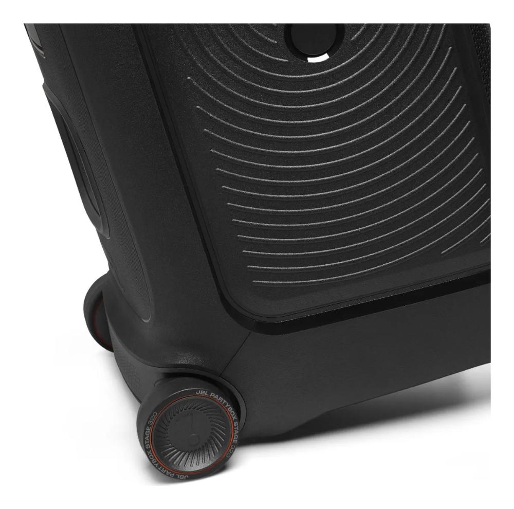 Caixa De Som Bluetooth Partybox Stage 320 Jbl Blpbstage320br Preta Preto 127/220v