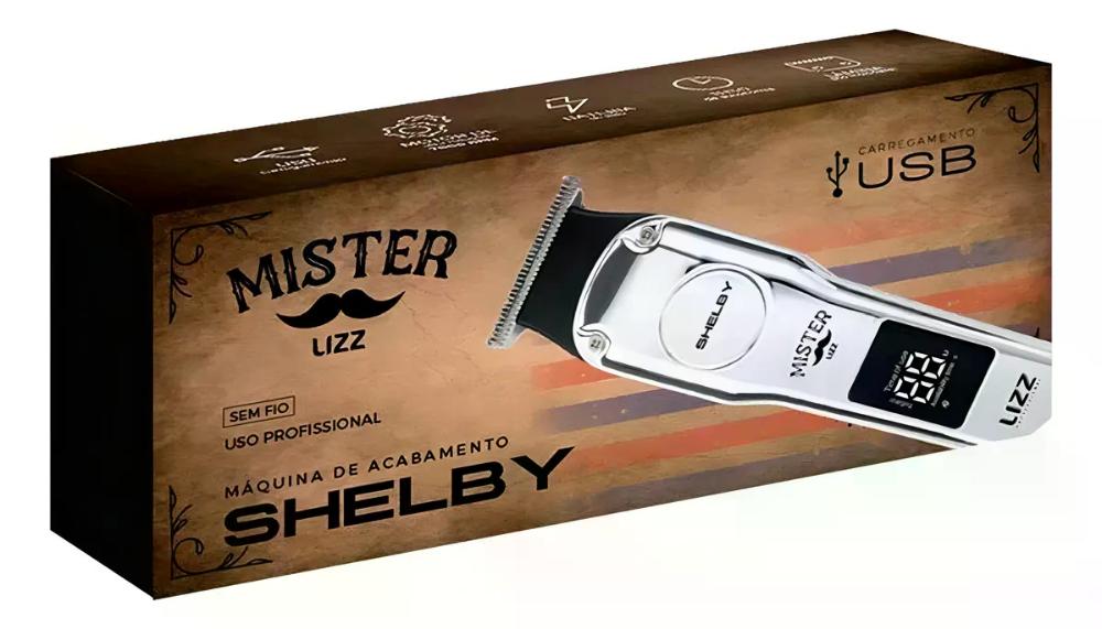 Máquina De Acabamento Shelby Sem Fio Usb - Lizz