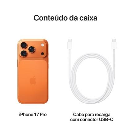 Apple iPhone 17 Pro 512GB Laranja-cósmico