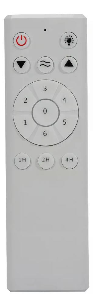 Ventilador de teto Ventisol Fenix inverter controle remoto placa led integrada