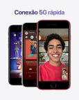 Apple iPhone SE (3ª geração) 64GB - Red