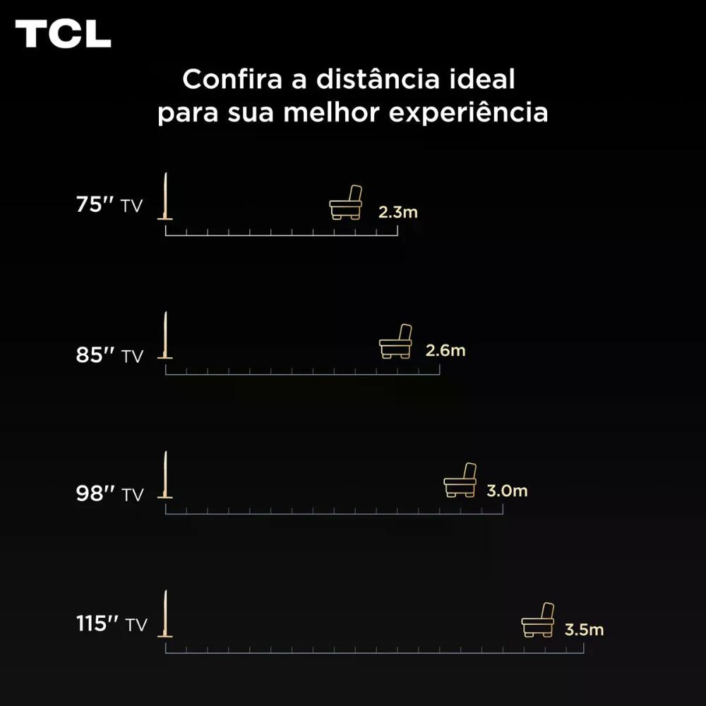 Smart Tv Tcl 65 Polegadas Qled 4k P7k Wifi Bluetooth