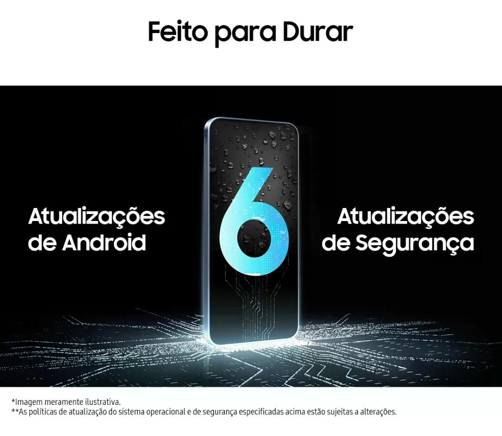 Smartphone Samsung Galaxy A16, 128GB + 4GB RAM, Câmera de até 50MP, Tela 6.7", NFC, IP54, Bateria 5000 mAh - Preto