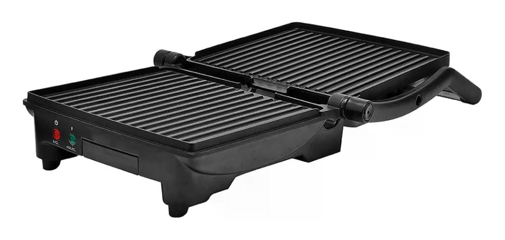 Super Grill Duo Philco Abertura 180° Inox Cor Prata - 127v