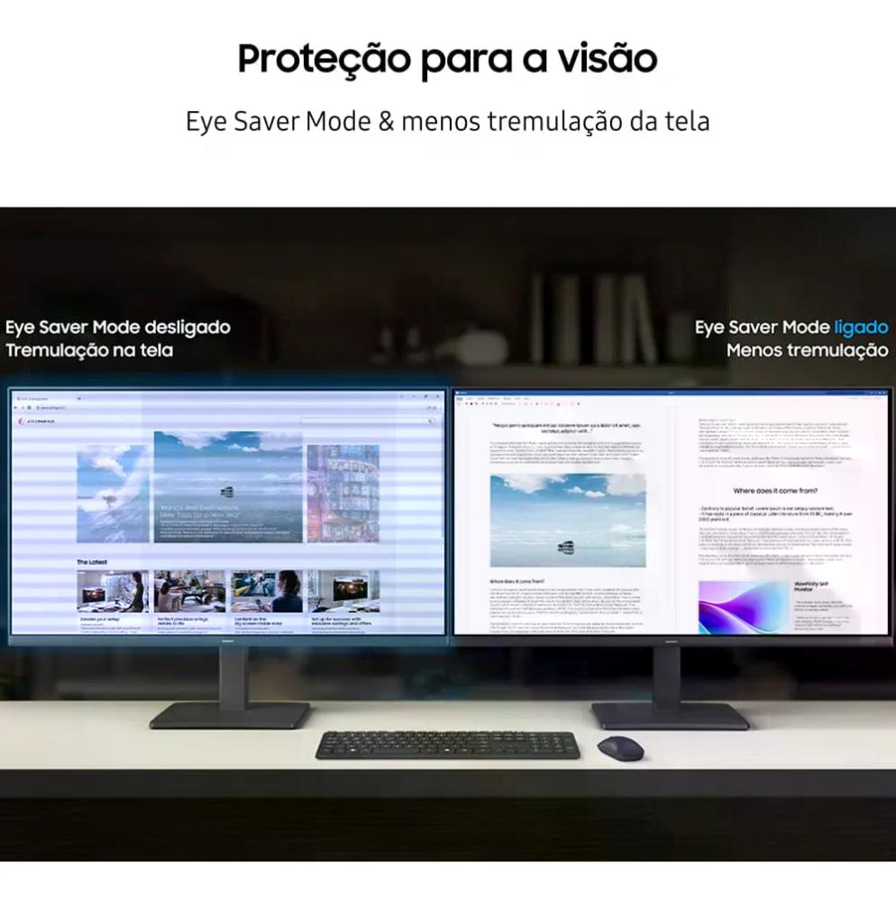 Monitor Gamer Samsung 24" Fhd 120hz Hdmi Dp Preto S3