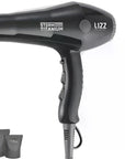 Secador Storm Titanium Profissional Lizz 2400w 220v Preto 220v