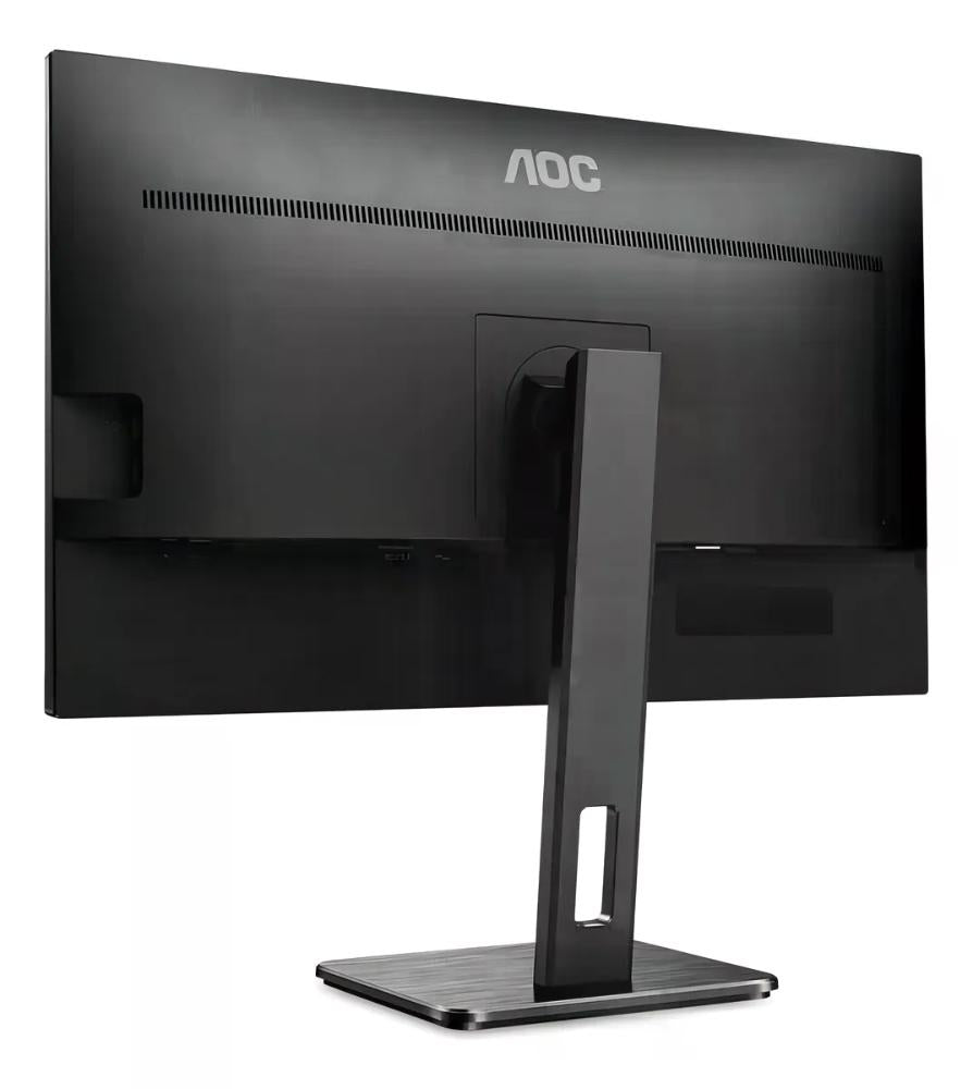 Monitor Aoc 21,5 Full Hd Pivot Hdmi Dp Hub Usb- 22p2um Cor Preto 110v/220v