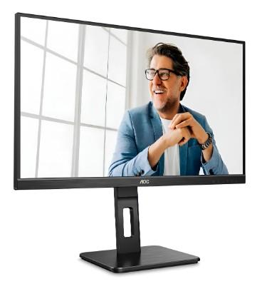 Monitor Aoc 21,5 Full Hd Pivot Hdmi Dp Hub Usb- 22p2um Cor Preto 110v/220v