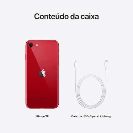 Apple iPhone SE (3ª geração) 64GB - Red